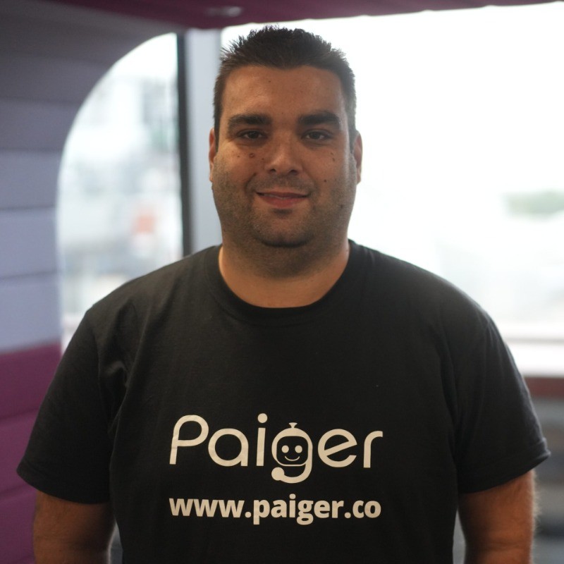 Darren Westall, Co-founder and CEO of Paiger